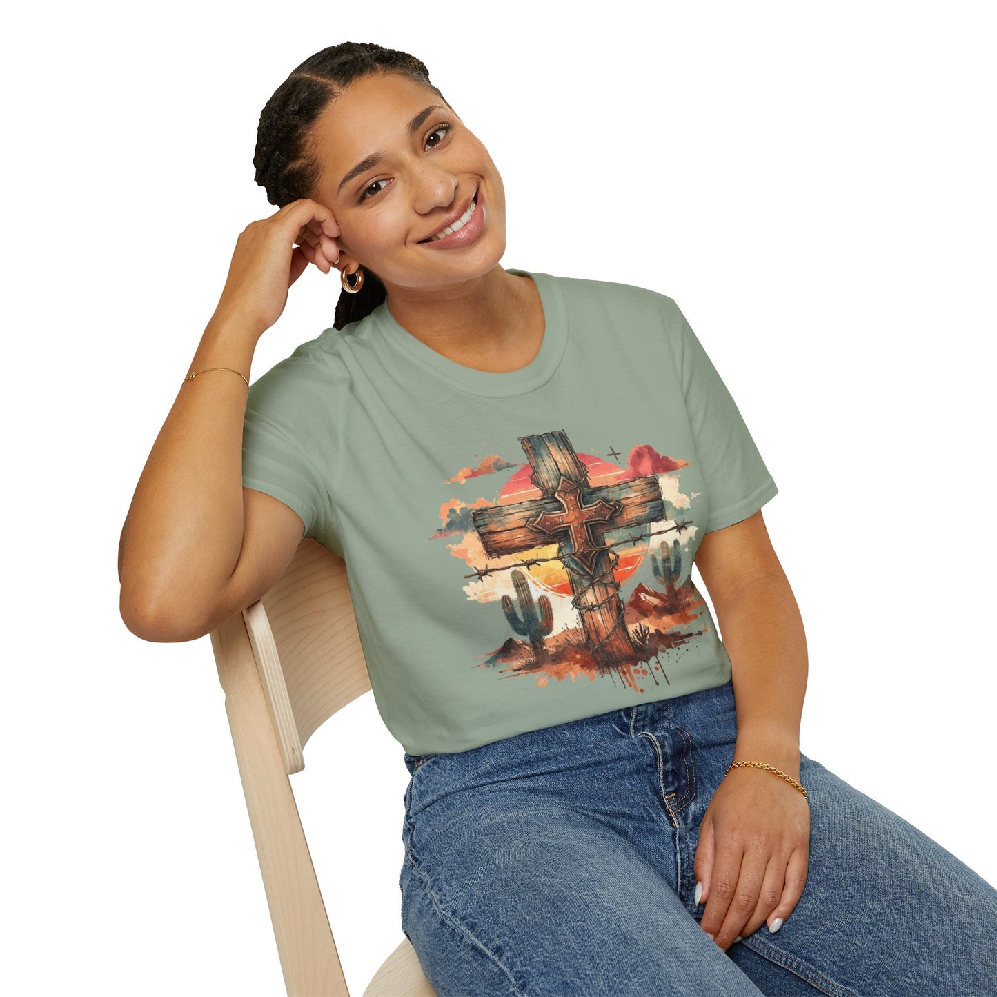 Rustic Cross Graphic Tee