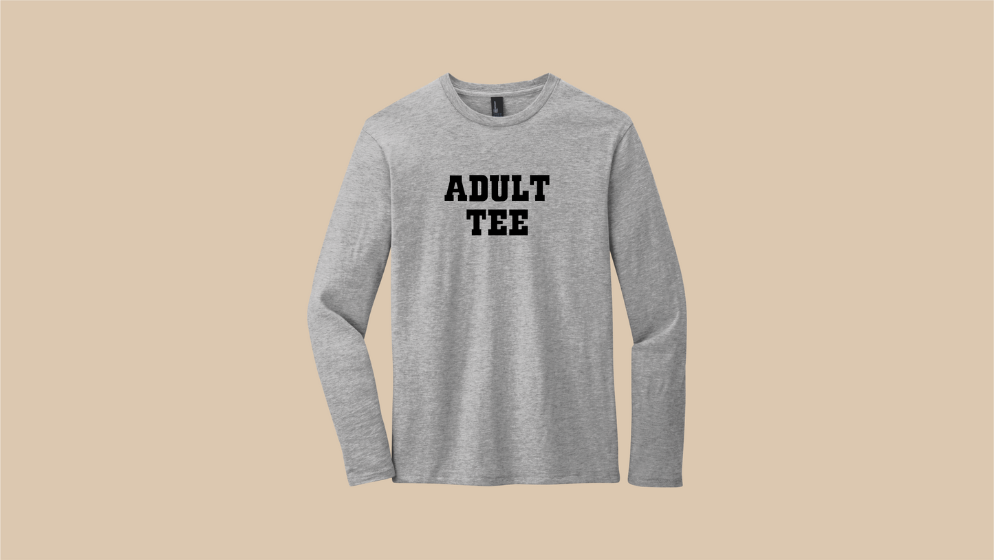 DT6200 - Adult Long Sleeve Tee - Clippers