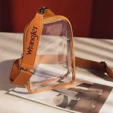 Bag - Brown Clear Sling