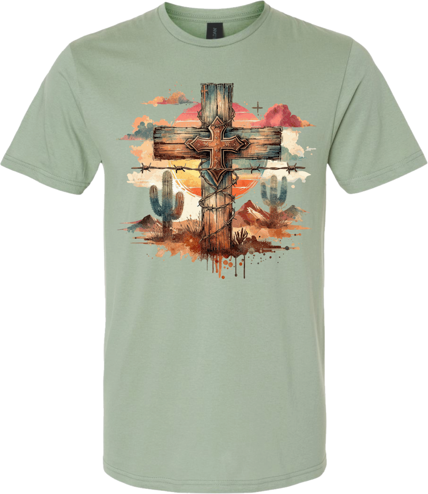 Rustic Cross Graphic Tee