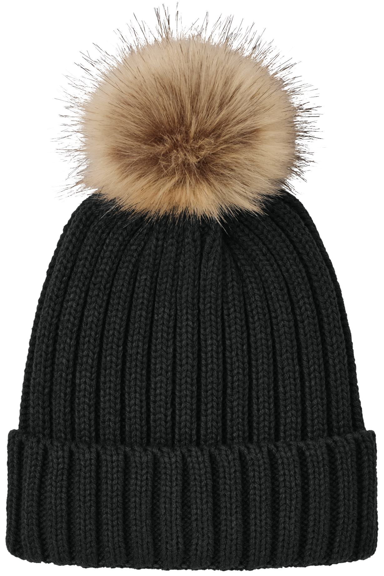 C990 - Faux Fur Pom Beanie - Strasburg 125th