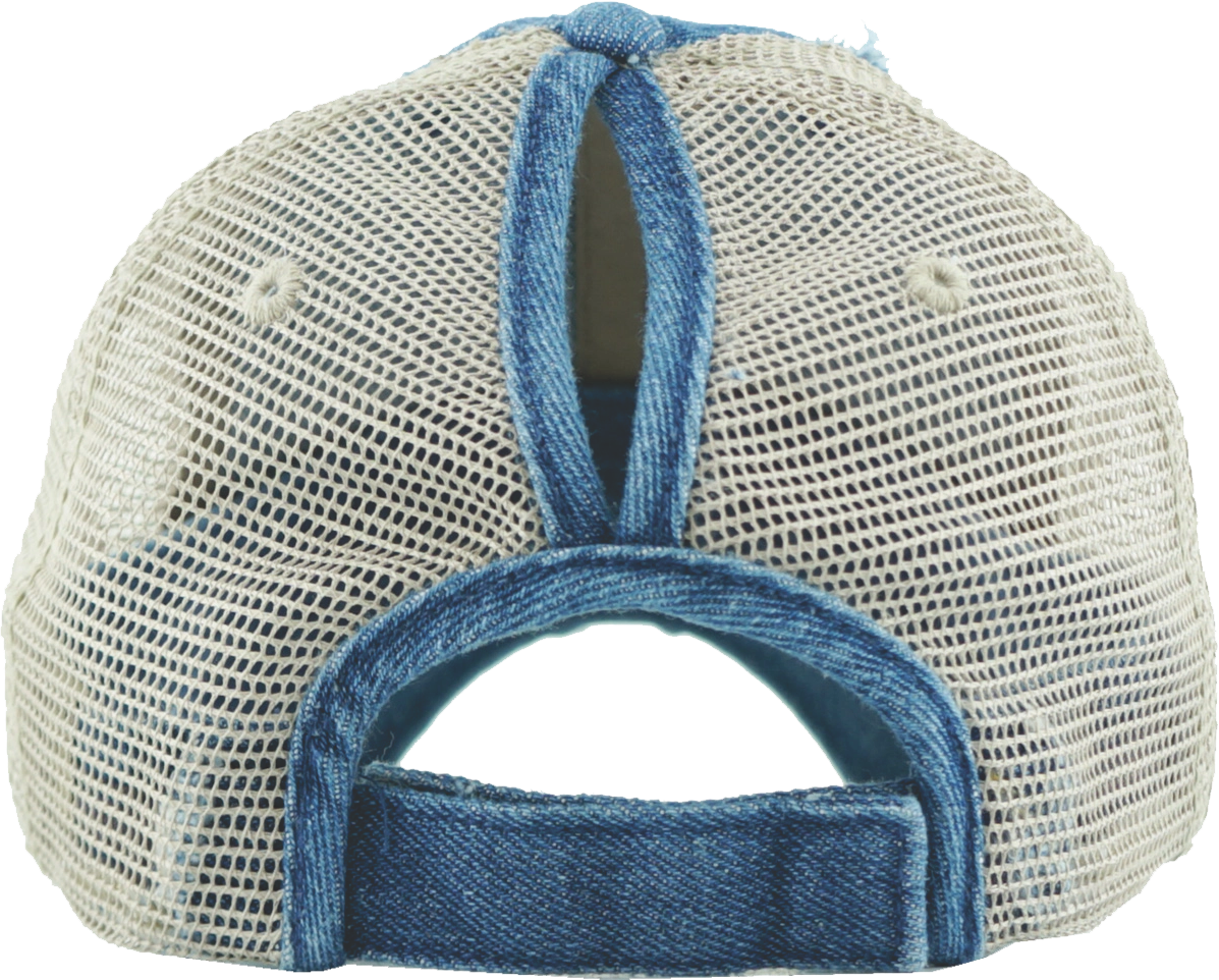 Ponytail Mesh Back Cap - Strasburg 125th