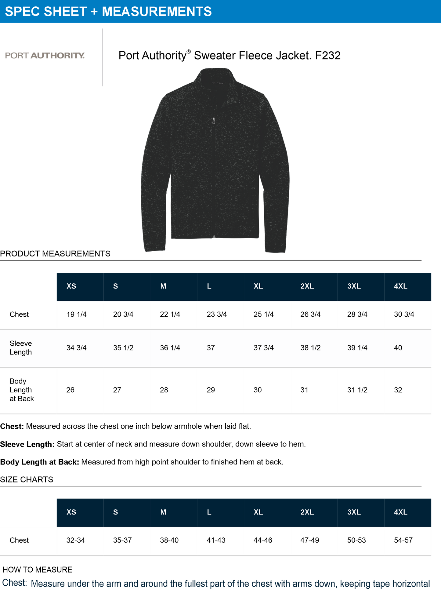 F232 - Men's Sweater Fleece Jacket - AMC
