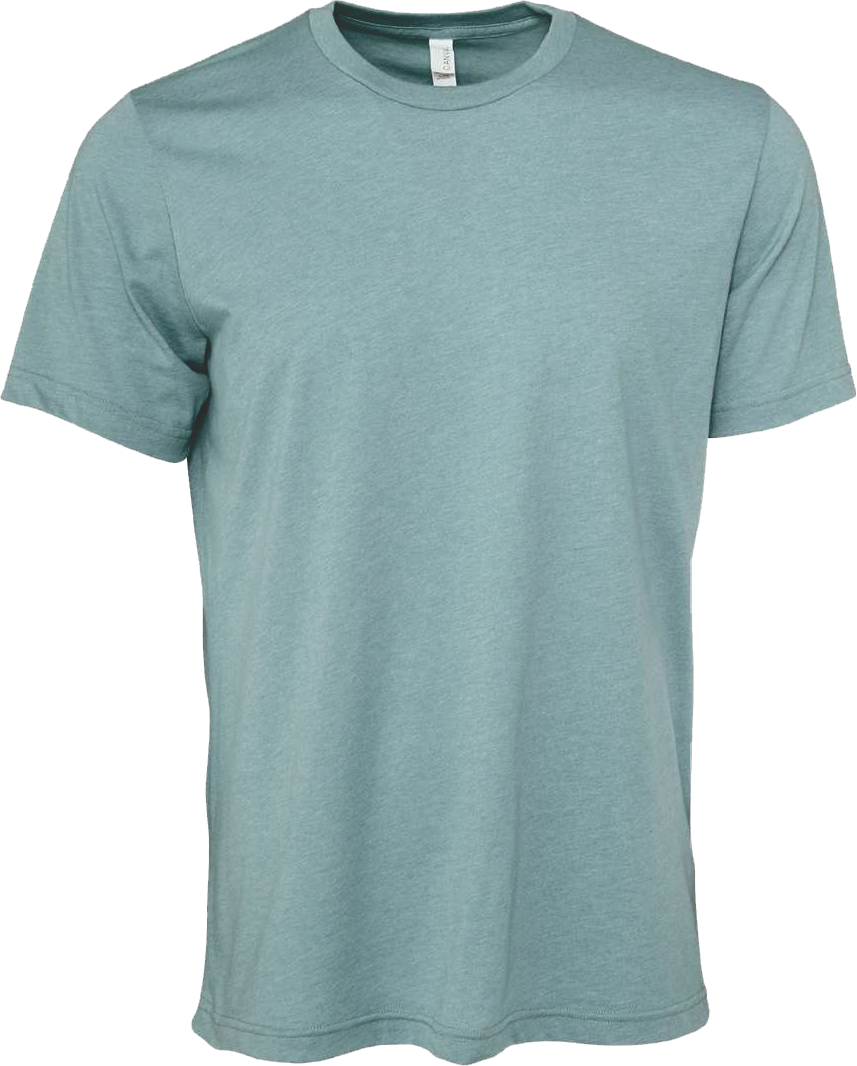 BC3001CVC - Short Sleeve Tee - Greens