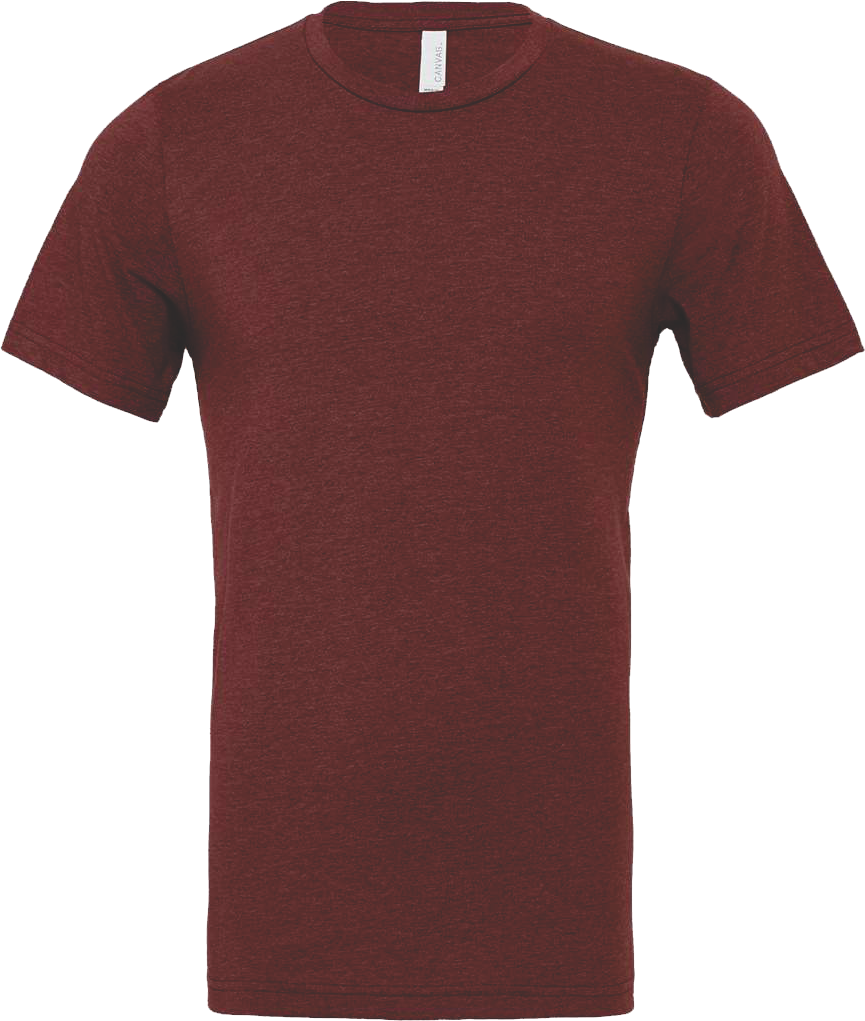 BC3001CVC - Short Sleeve Tee - Red / Yellow / Orange