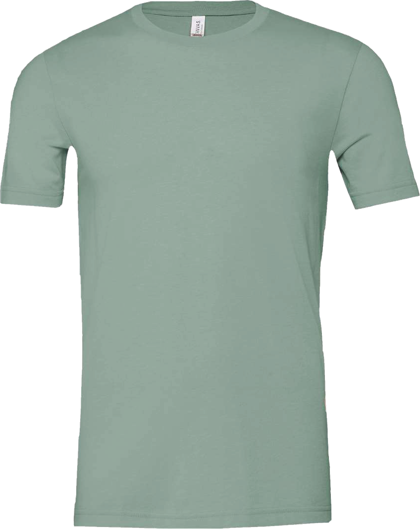 BC3001CVC - Short Sleeve Tee - Greens