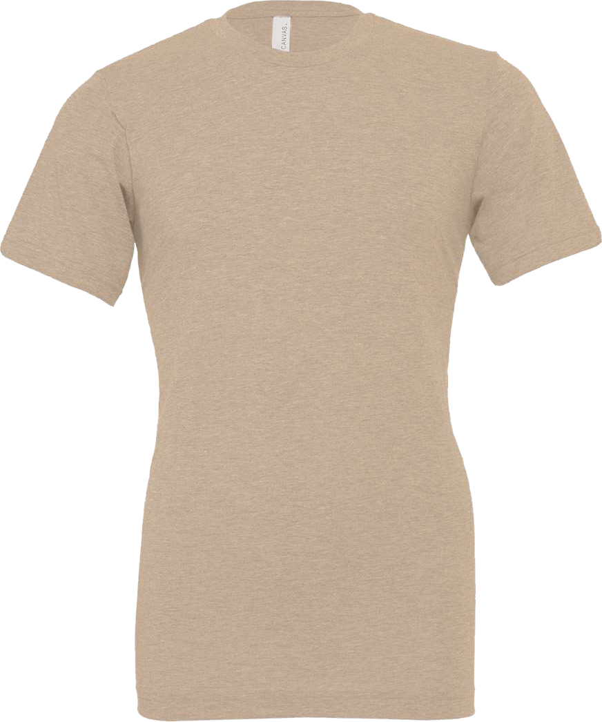 BC3001CVC - Short Sleeve Tee - Light Neutrals