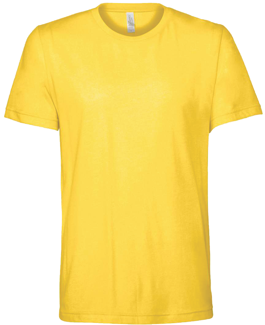 BC3001CVC - Short Sleeve Tee - Red / Yellow / Orange