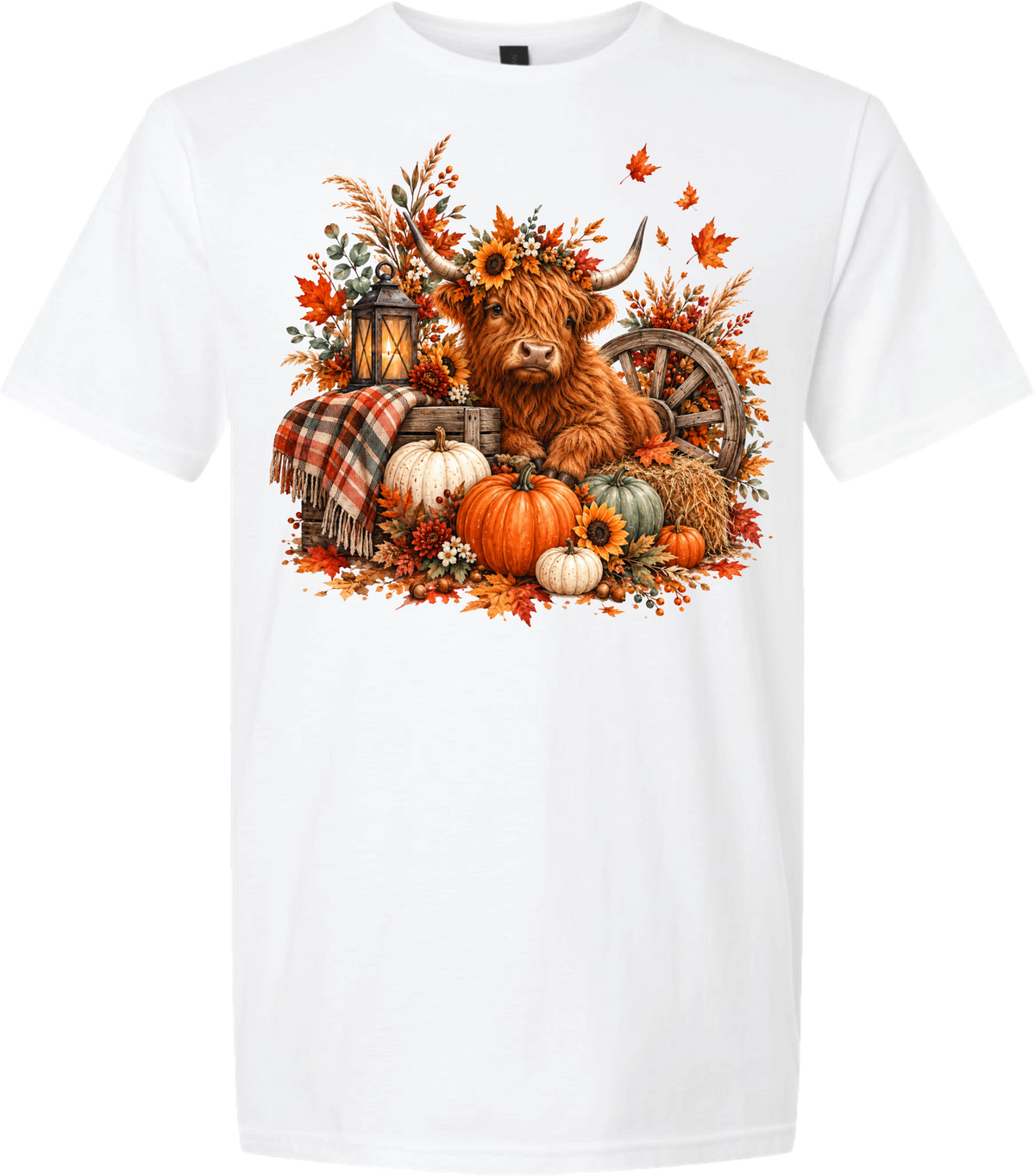 Fall Highland Cow