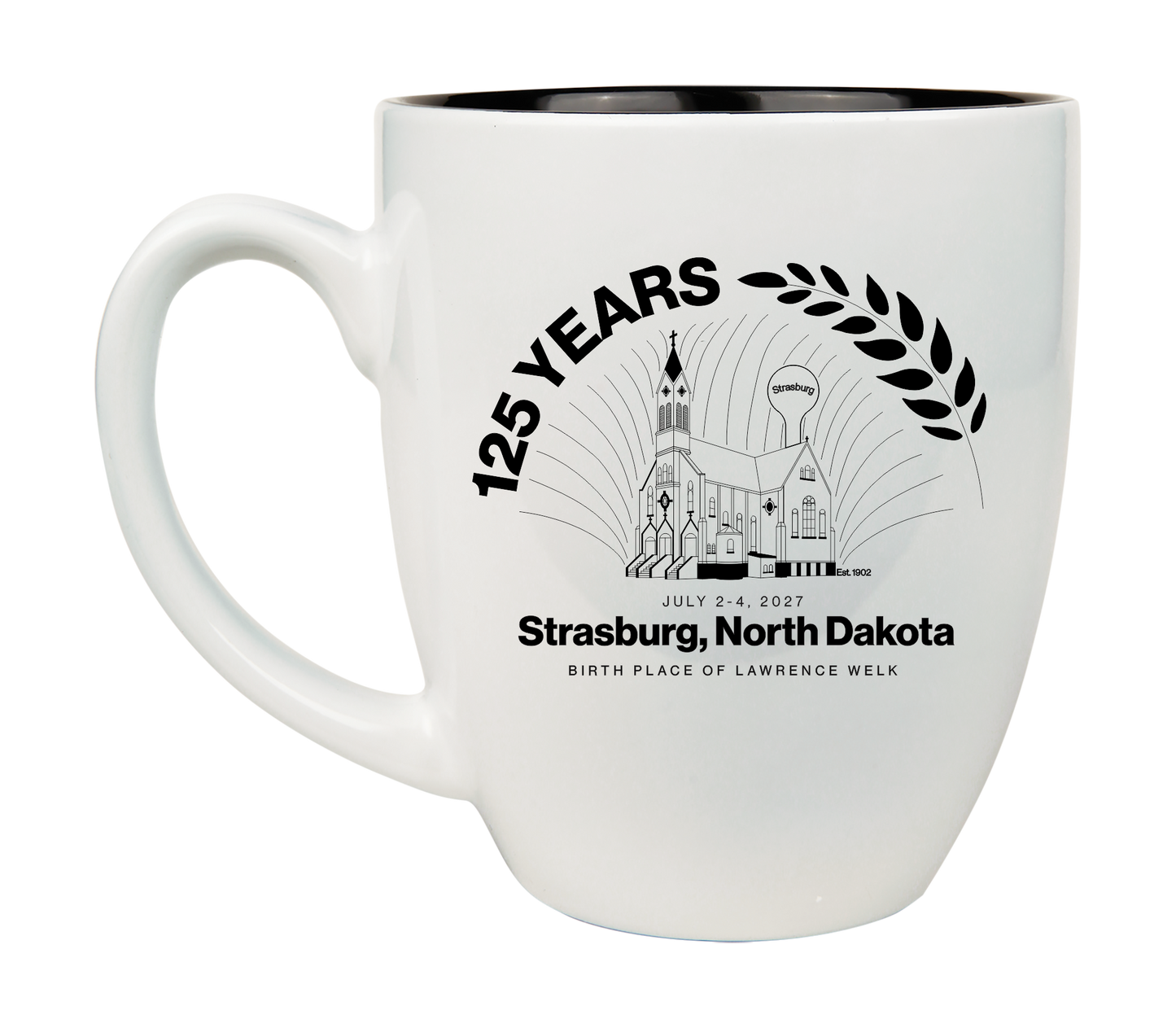 16oz Ceramic Bistro Mug - Strasburg 125th