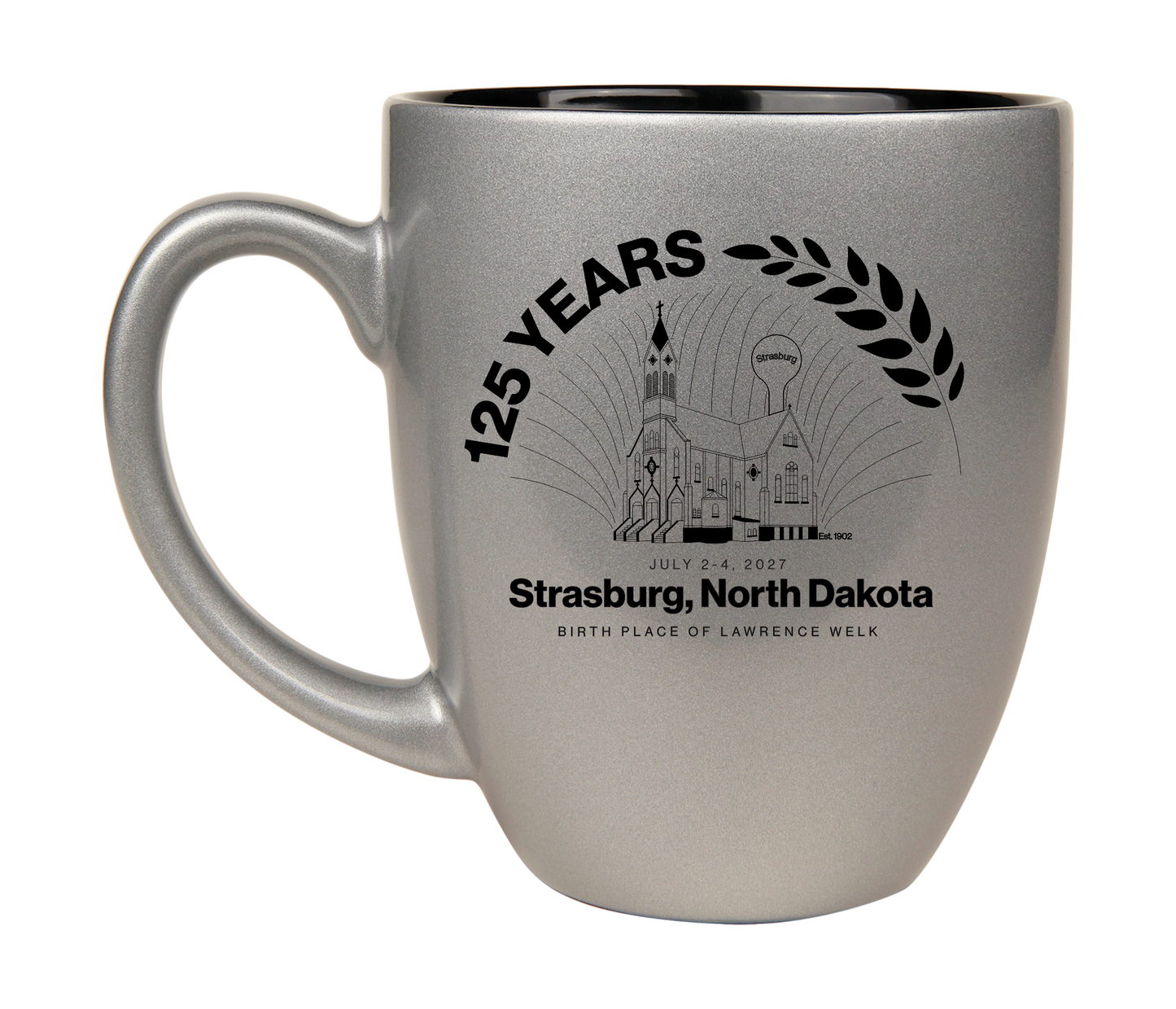 16oz Ceramic Bistro Mug - Strasburg 125th