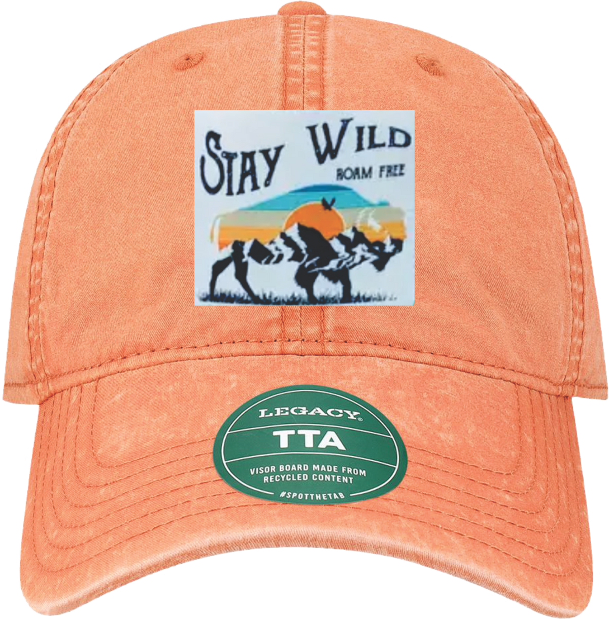 Decorated Hat - Stay Wild on TTA Light Spice