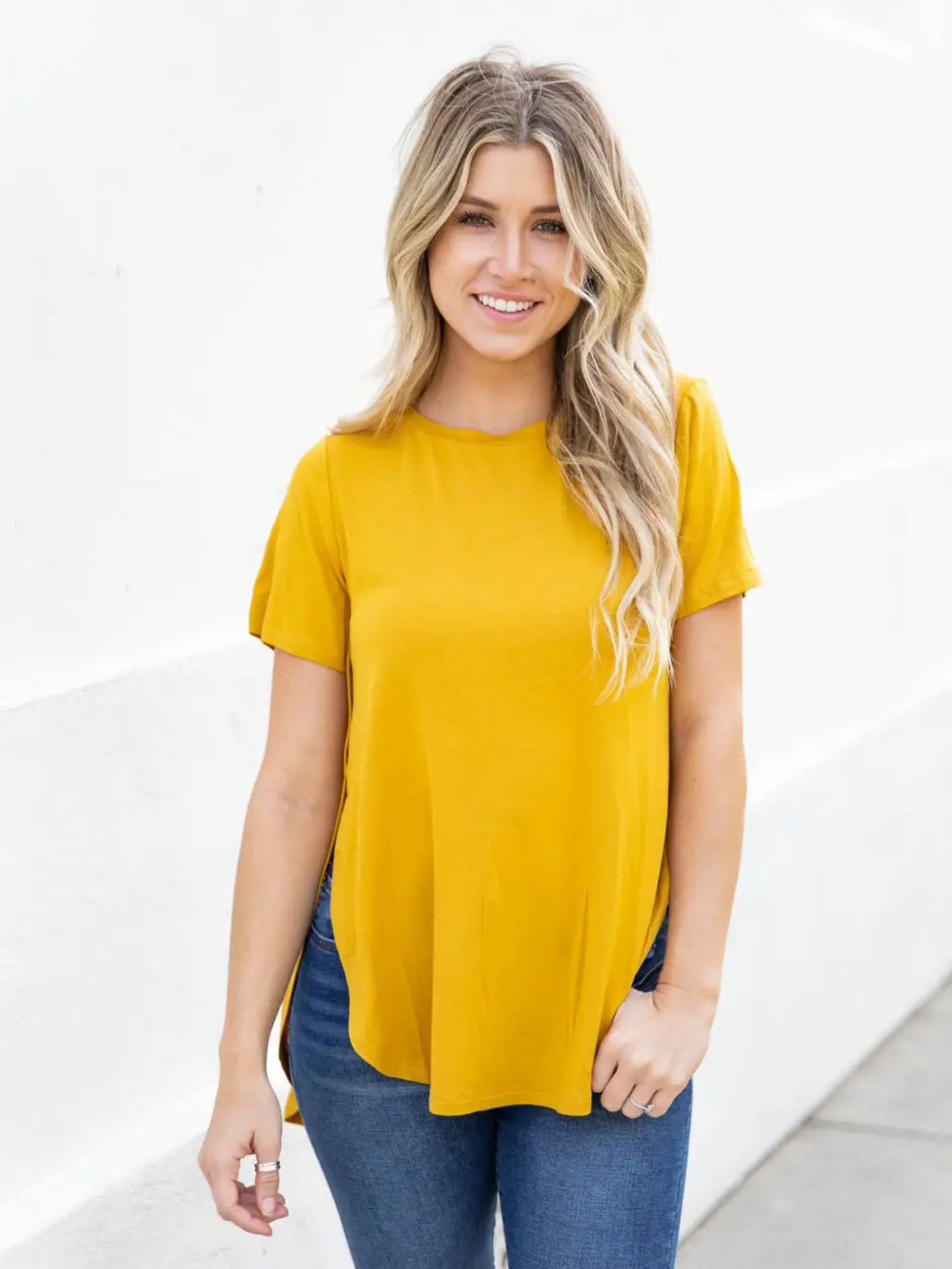 TT1399 - Maggie Side Split Top - Herreid