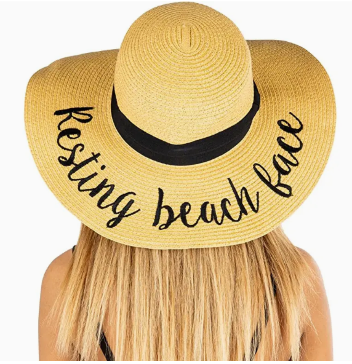 Embroidered Sun Hat