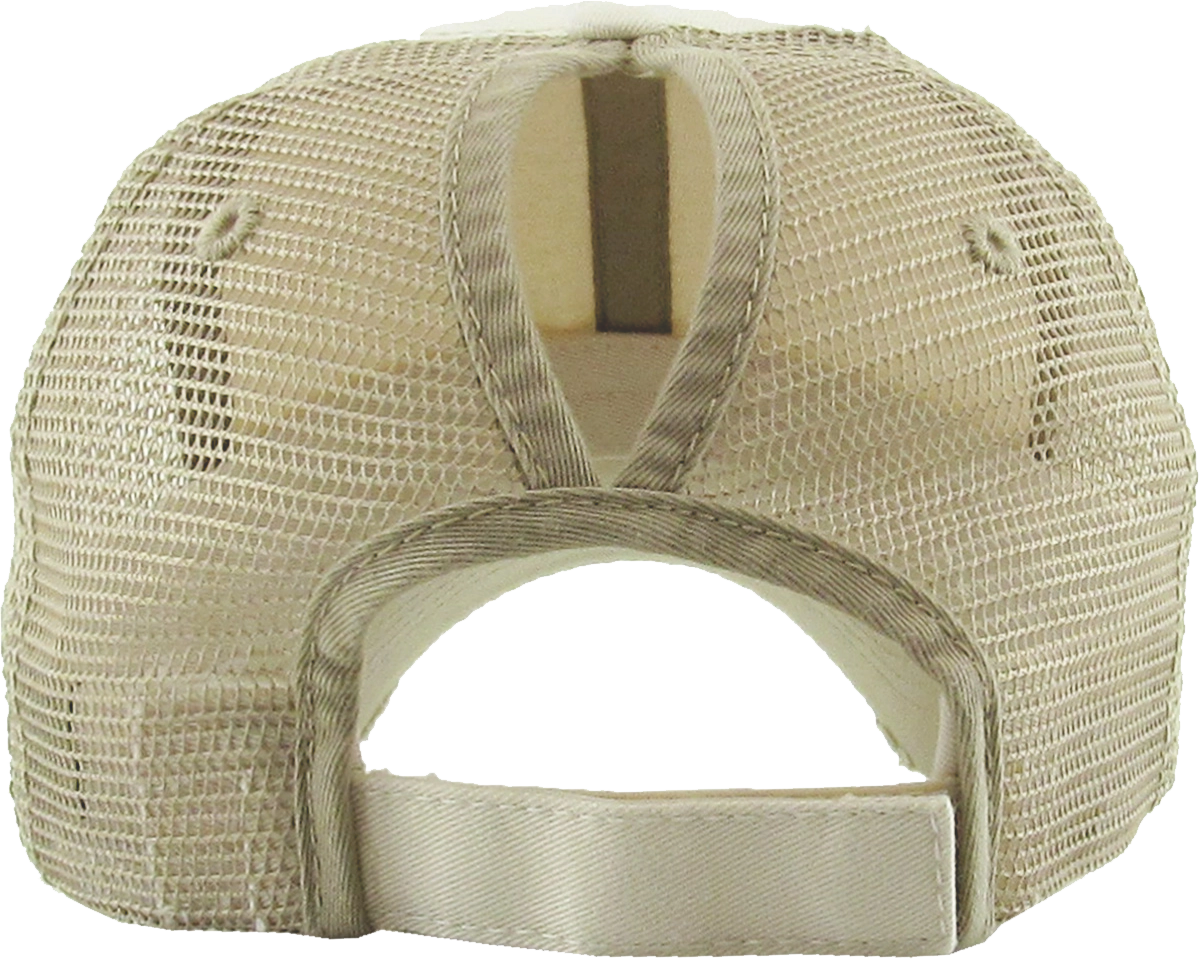Ponytail Mesh Back Cap - Strasburg 125th