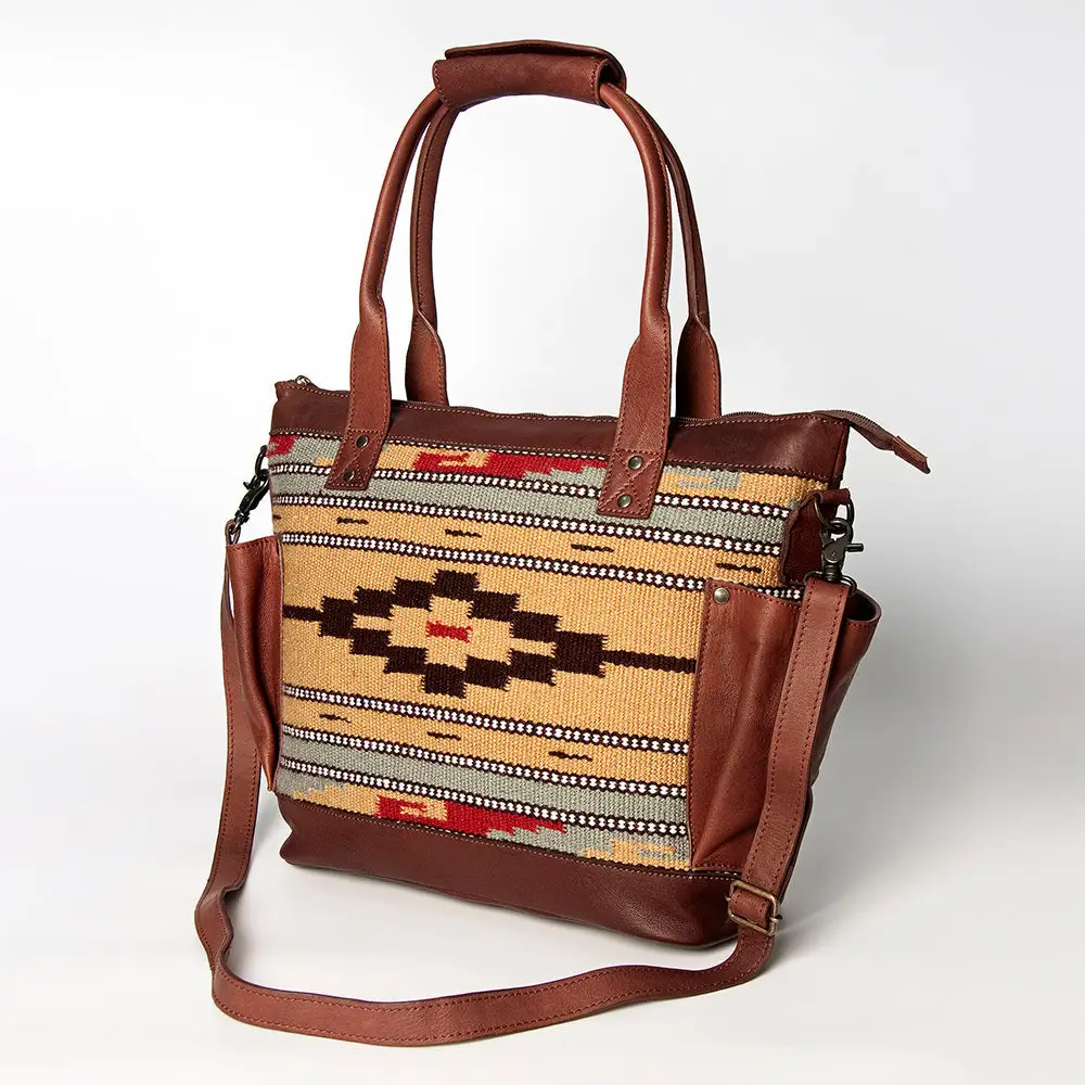 Tote - Genuine Leather Western