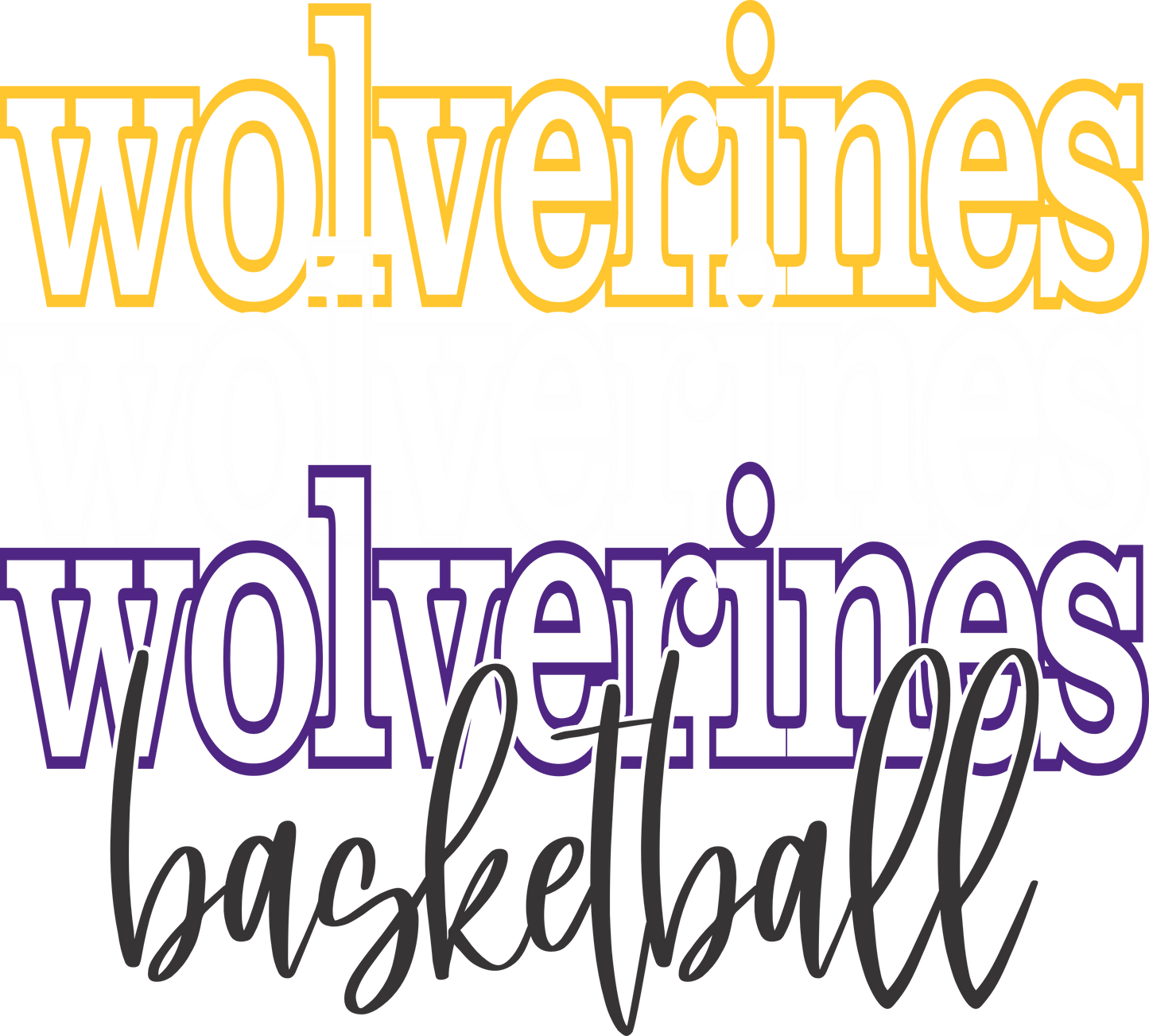 Wolverines 3 Basketball