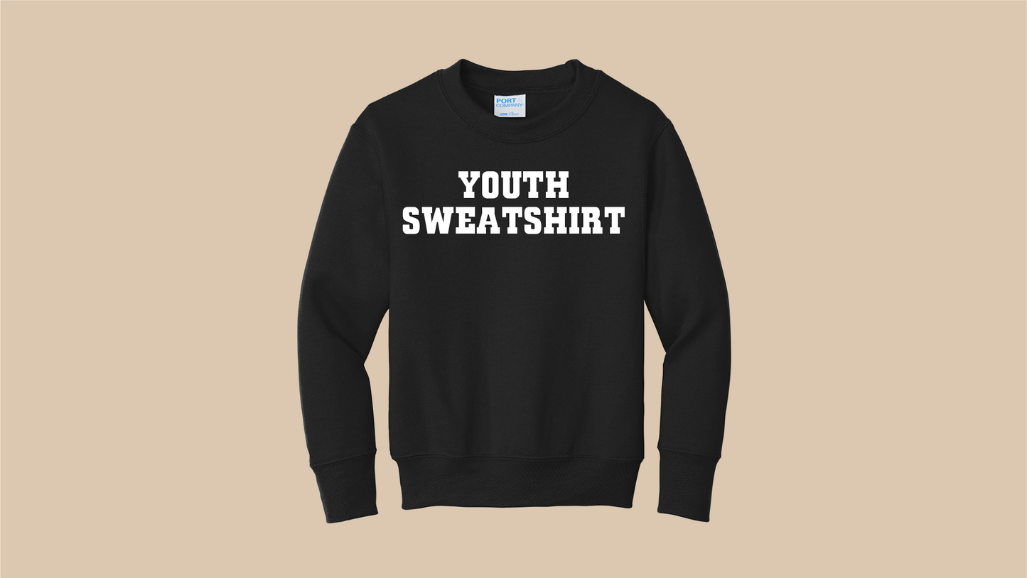 PC90Y - Youth Crewneck Sweatshirt - Clippers