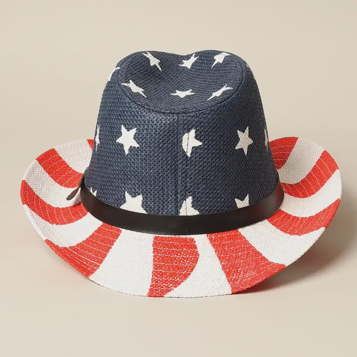Cowboy Hat - American Flag