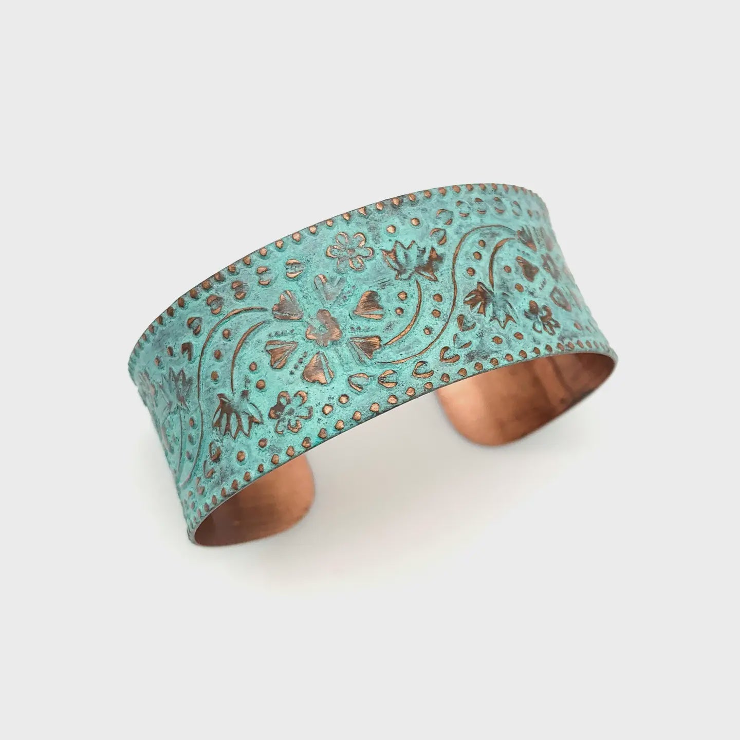 Bracelet - Copper Patina Turquoise