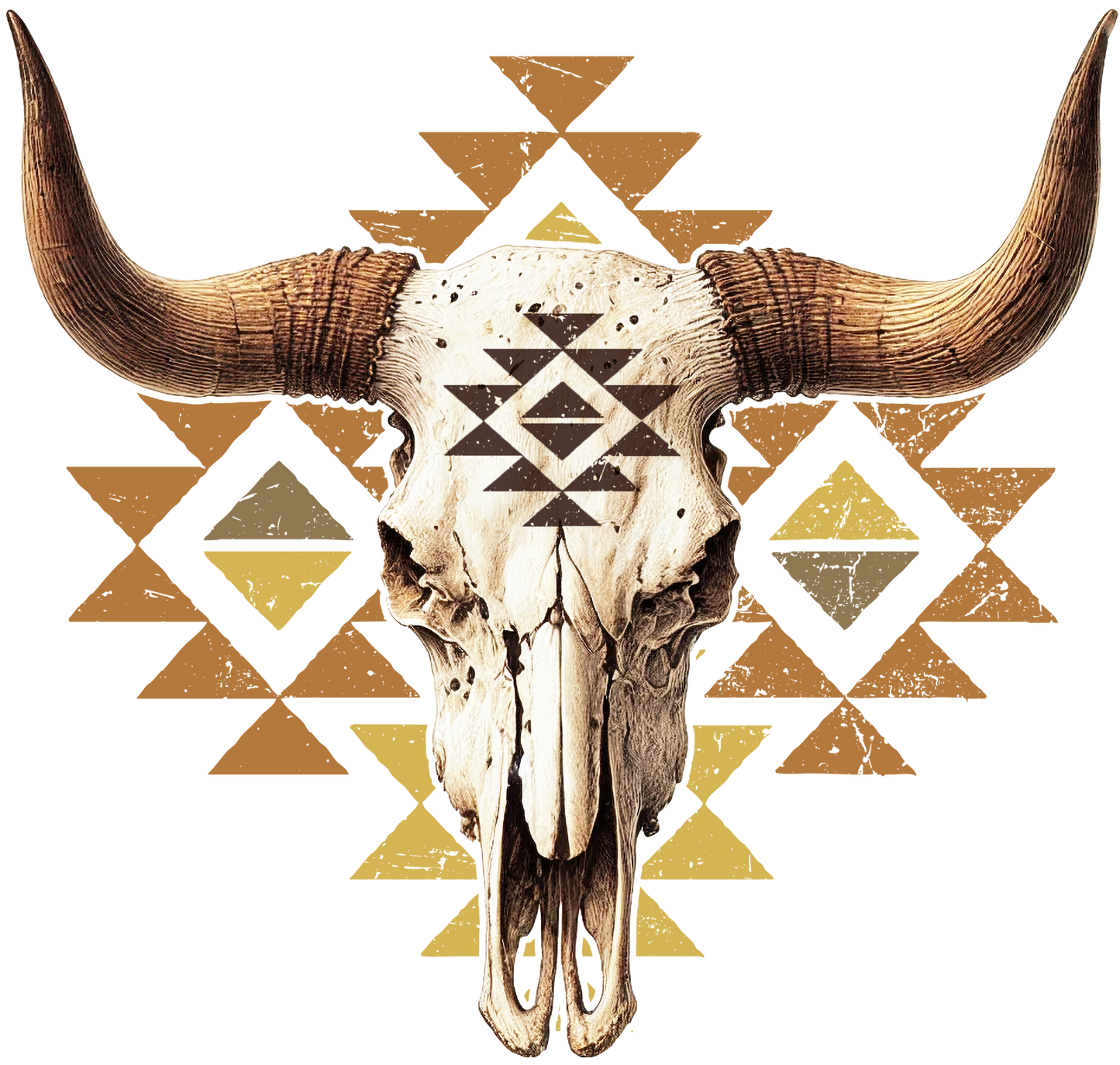 Aztec Skull - WEST04