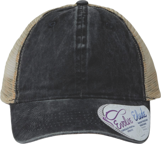 TESS - Women's Washed Mesh Back Cap - ACRC