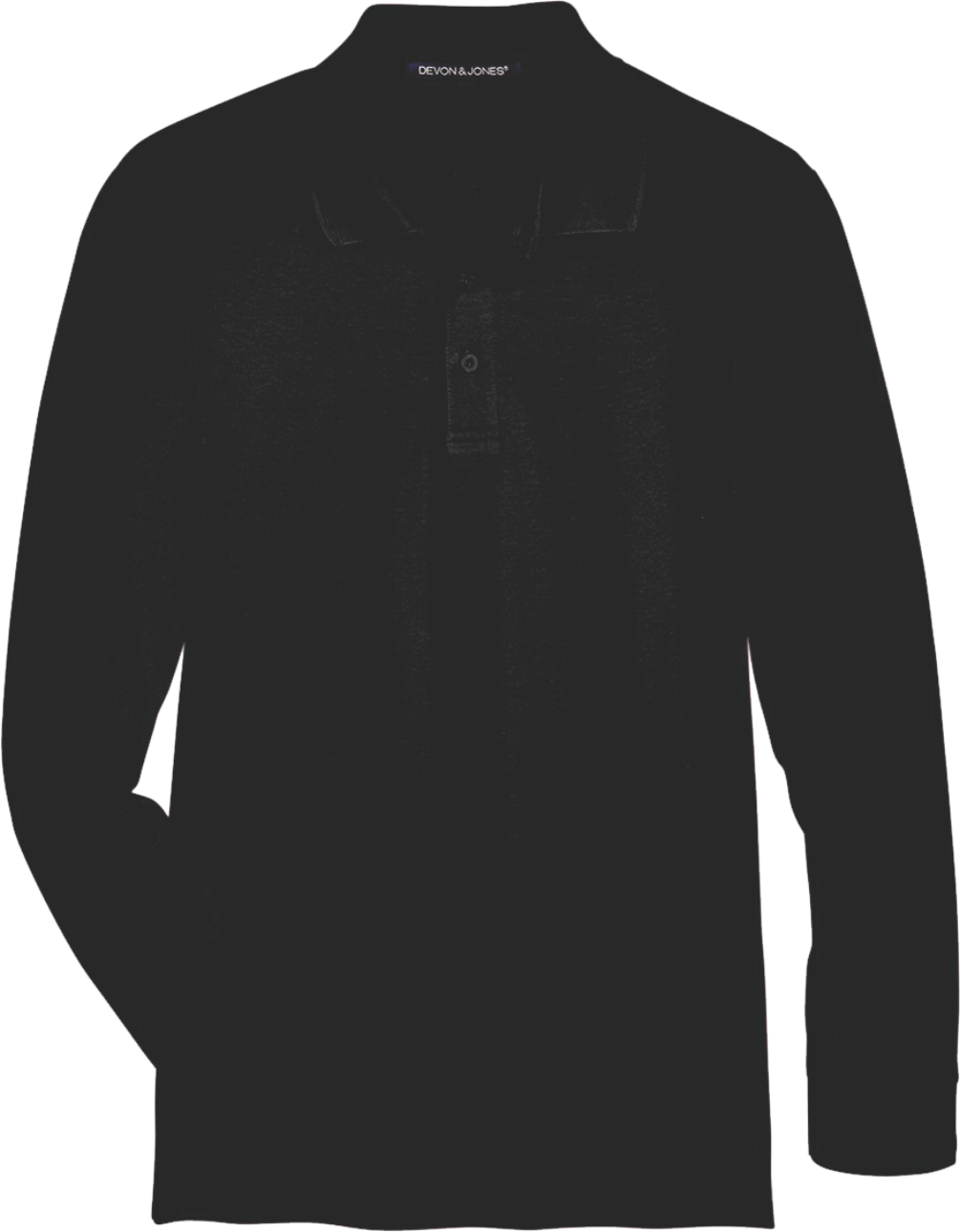 DG20LT - Men's Tall Performance Plaited Long Sleeve Polo - Herreid