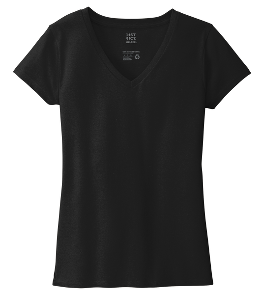 DT8001 - Women's Re-Tee V-Neck - Public Health