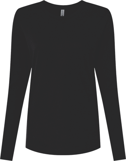 NL3911 - Women's Relaxed Cotton Long Sleeve Tee - AMC Fun