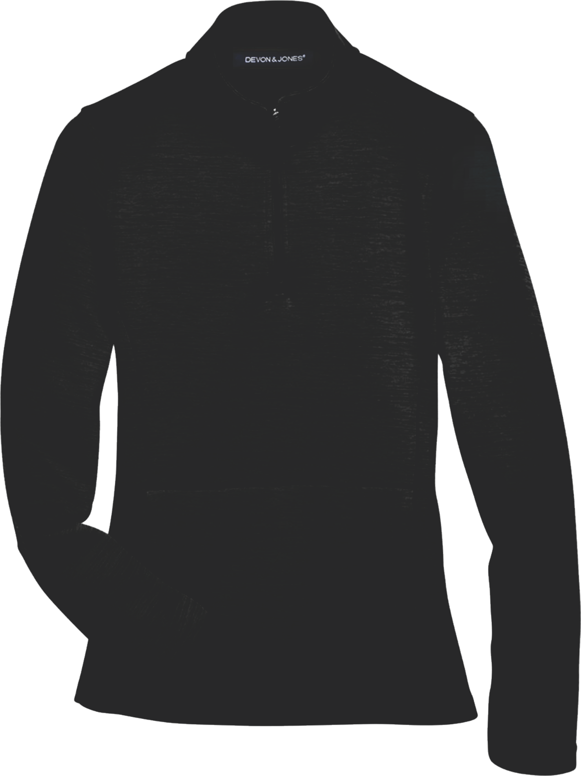 DG798W - Women's Mélange Fleece Quarter-Zip Pullover - Herreid