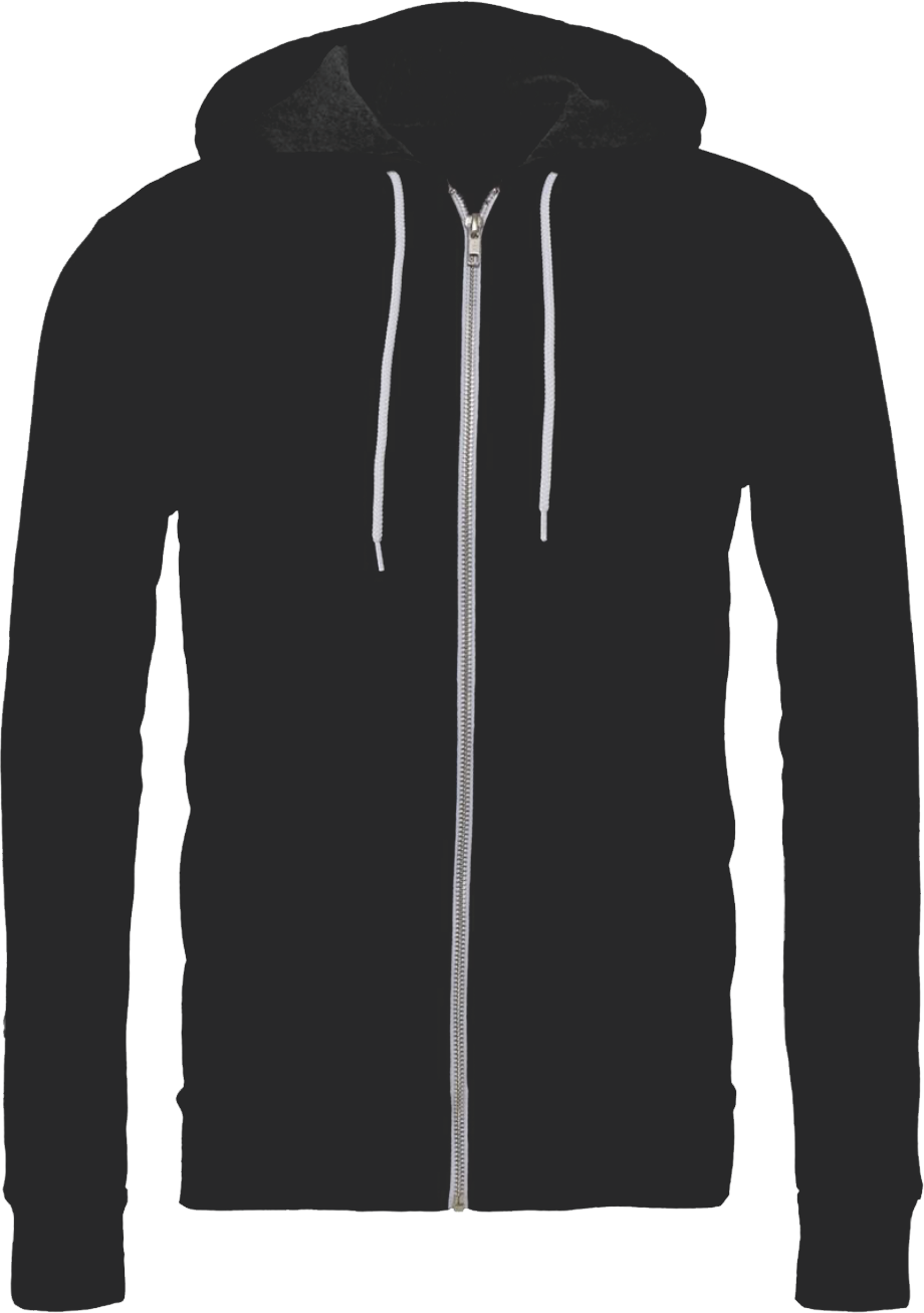 BC3739 - Unisex Heather Sponge Fleece Full Zip Hooded Sweatshirt