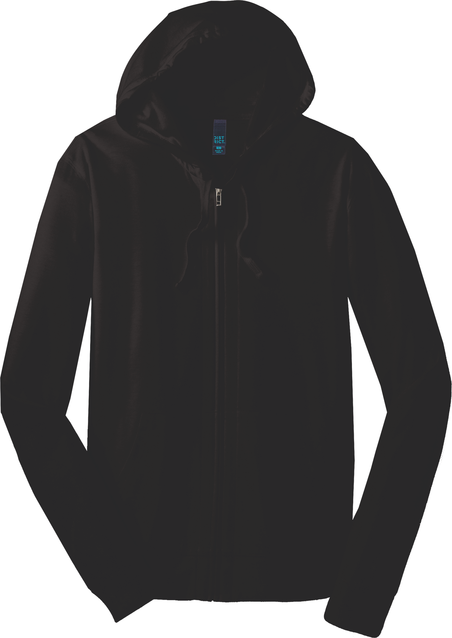 DT1100 - Full Zip Jersey Hoodie