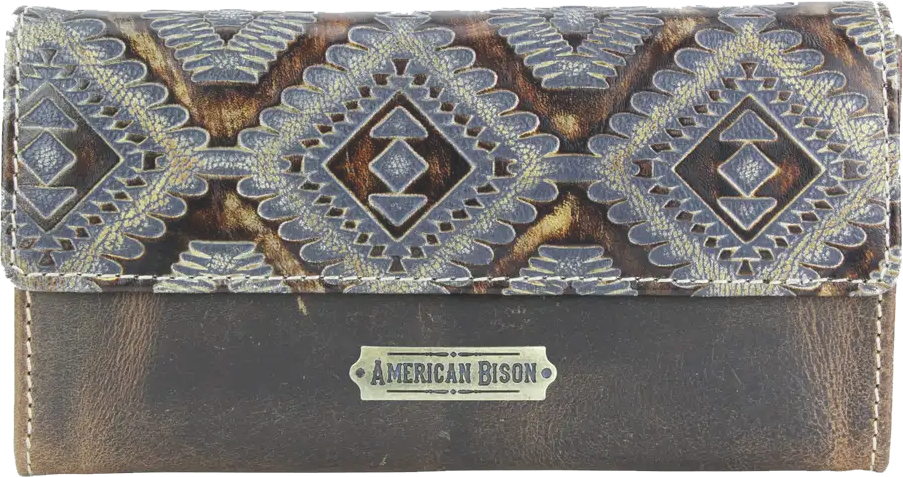 Wallet - Embossed Leather