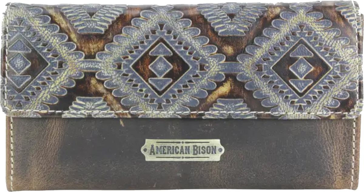 Wallet - Embossed Leather