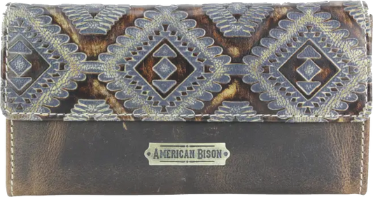 Wallet - Embossed Leather