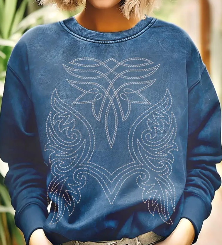 Sweatshirt - Boot Stitch