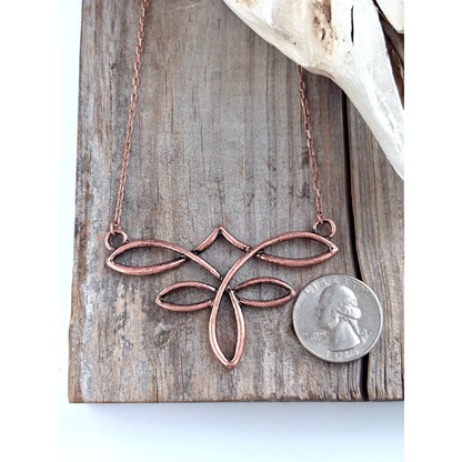 Necklace - Boot Stitch Pendent Chain