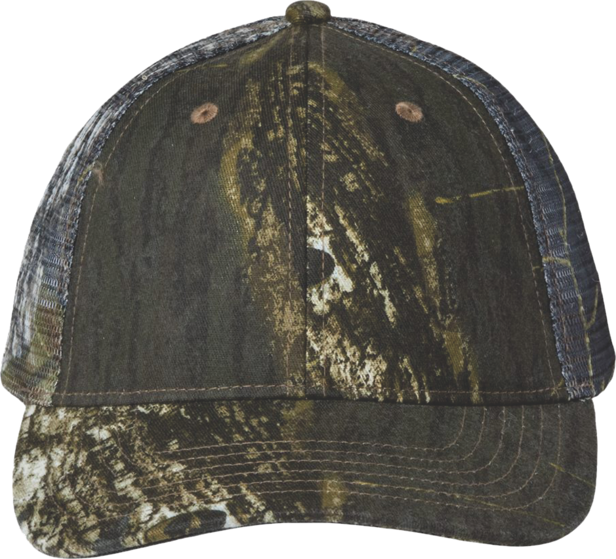 LC5M - Licensed Camo Mesh Back Cap