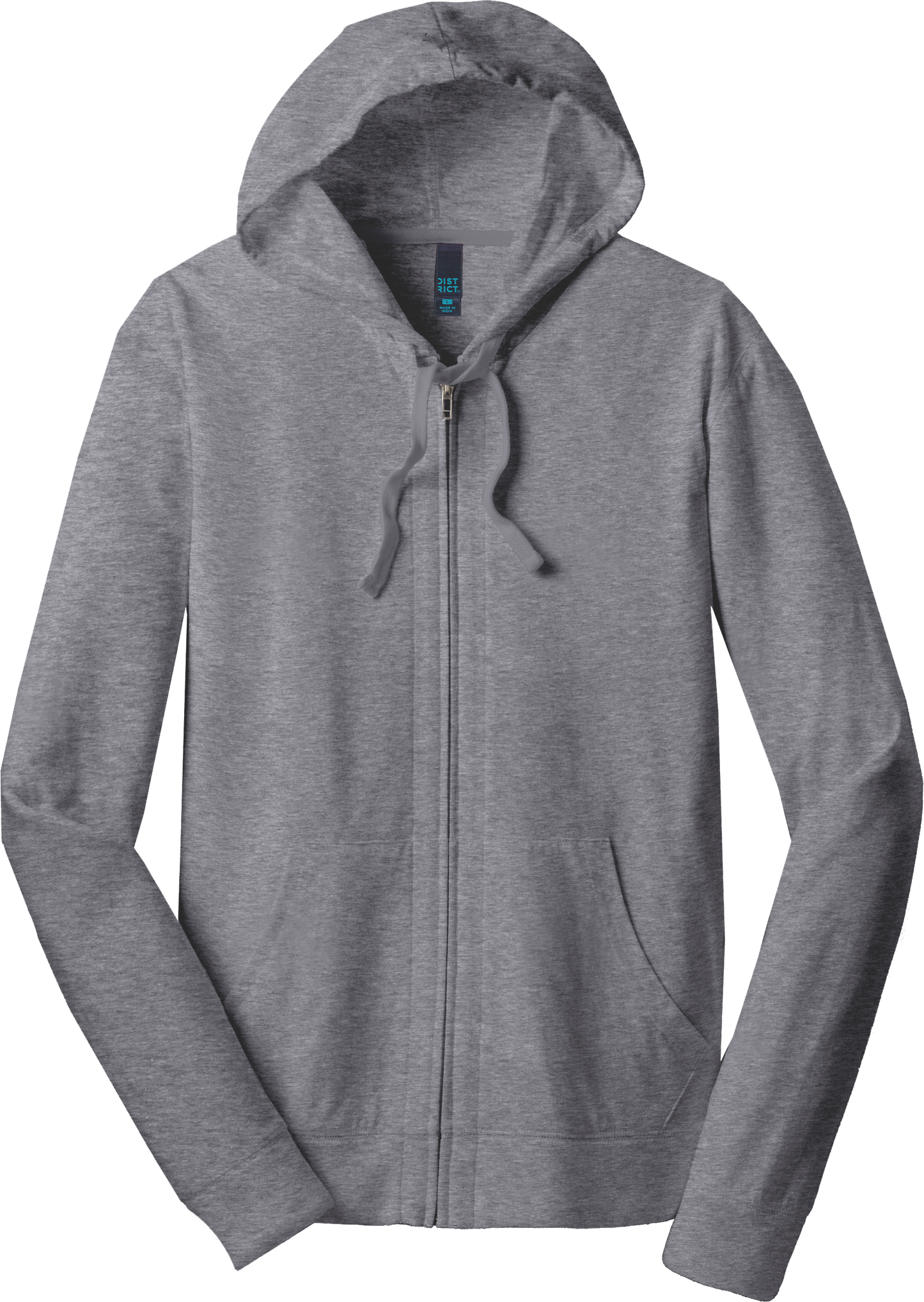 DT1100 - Full Zip Jersey Hoodie