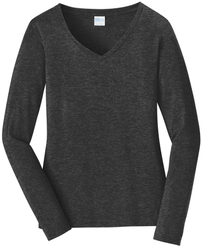 LPC450VLS - Ladies Long Sleeve V-Neck Tee - AMC Fun