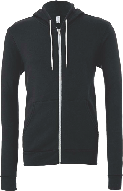 BC3739 - Unisex Sponge Fleece Full Zip Hooded Sweatshirt