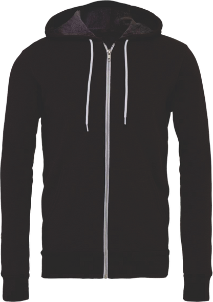 BC3739 - Unisex Sponge Fleece Full Zip Hooded Sweatshirt