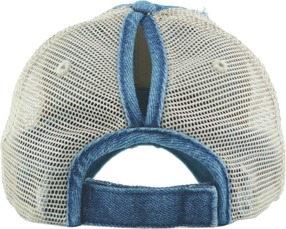 Ponytail Mesh Back Cap - Strasburg 125th