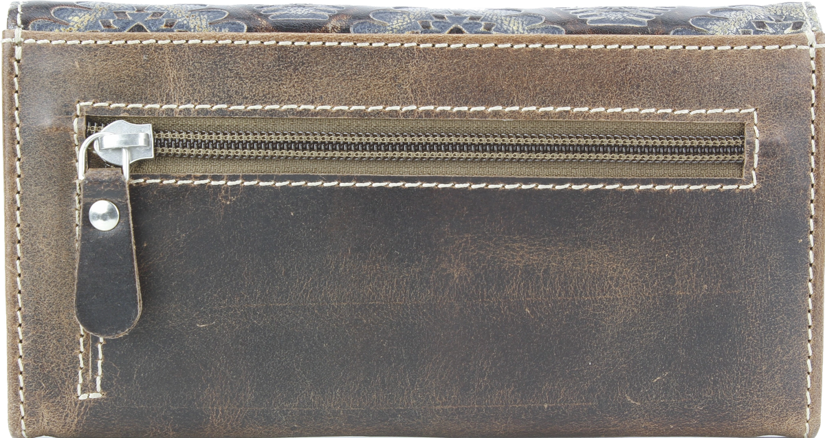 Wallet - Embossed Leather