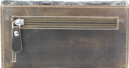 Wallet - Embossed Leather