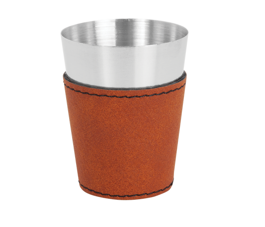 Leatherette Shot Glass - Strasburg 125th