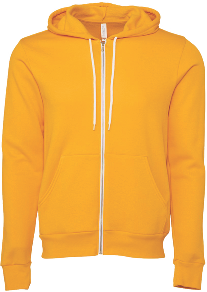 BC3739 - Unisex Sponge Fleece Full Zip Hooded Sweatshirt