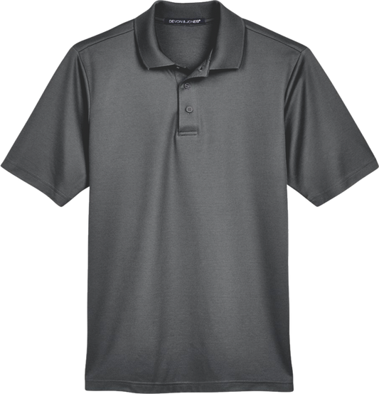 DG20 - Men's Performance Plaited Polo - Herreid