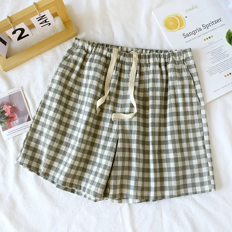 Shorts - Gingham Lounge