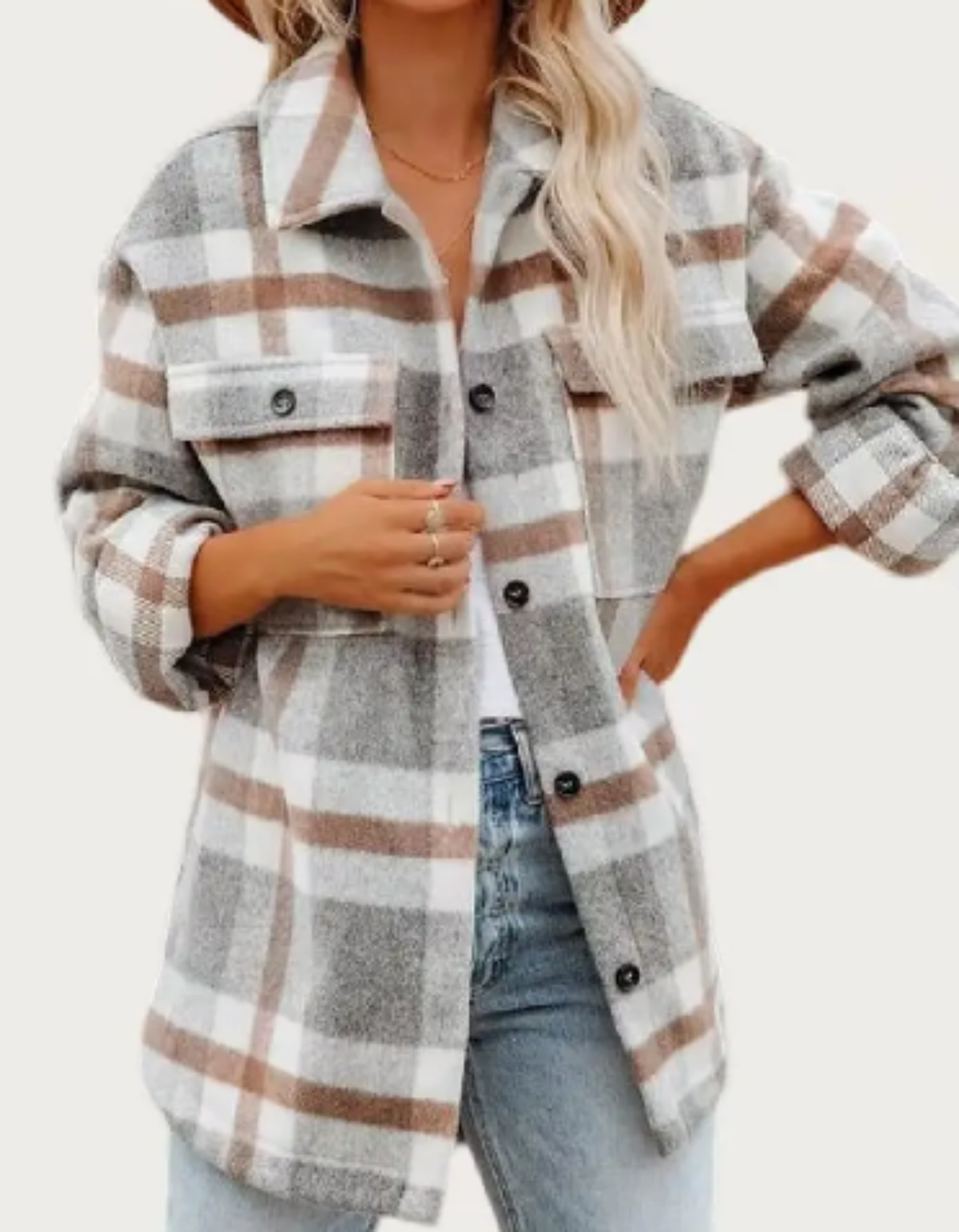 Shacket - Multi Plaid Button Up